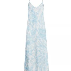 Allsaints Imo Tie Dyed cloud slip dress